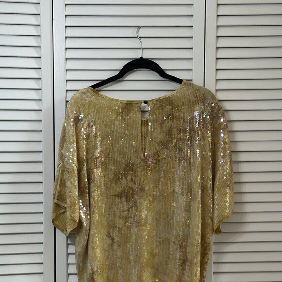 Pilcro by Anthropologie Sequin Top NWT Size Large, Holiday Parties & Nights Out - Picture 5 of 13
